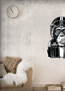 Μαϊμού μοτοσικλετιστής