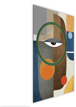 Abstract Womans Face