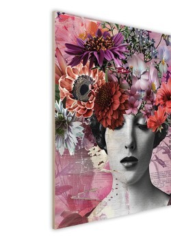 Art Woman Flower