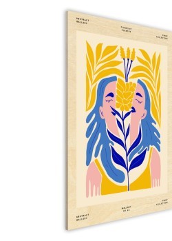 Half-cutted Abstract Woman