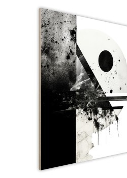 Abstract Black n White Patches