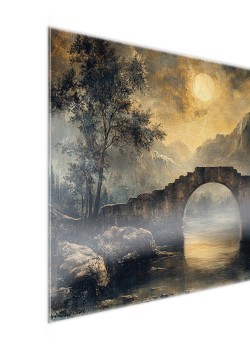 Bridge Under The Full Moon