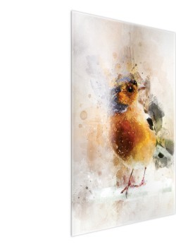 Abstract Painted Bird