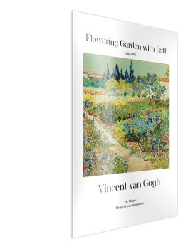 Flowering Garden With Path