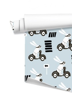 Τα λαγουδάκια με τη βέσπα!