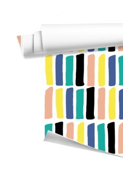 Retro Πολύχρωμες ρίγες