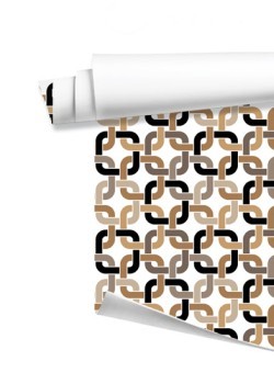 Καφέ μοτίβο - αλυσίδα