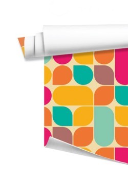 Γεωμετρικά Πολύχρωμα Φύλλα